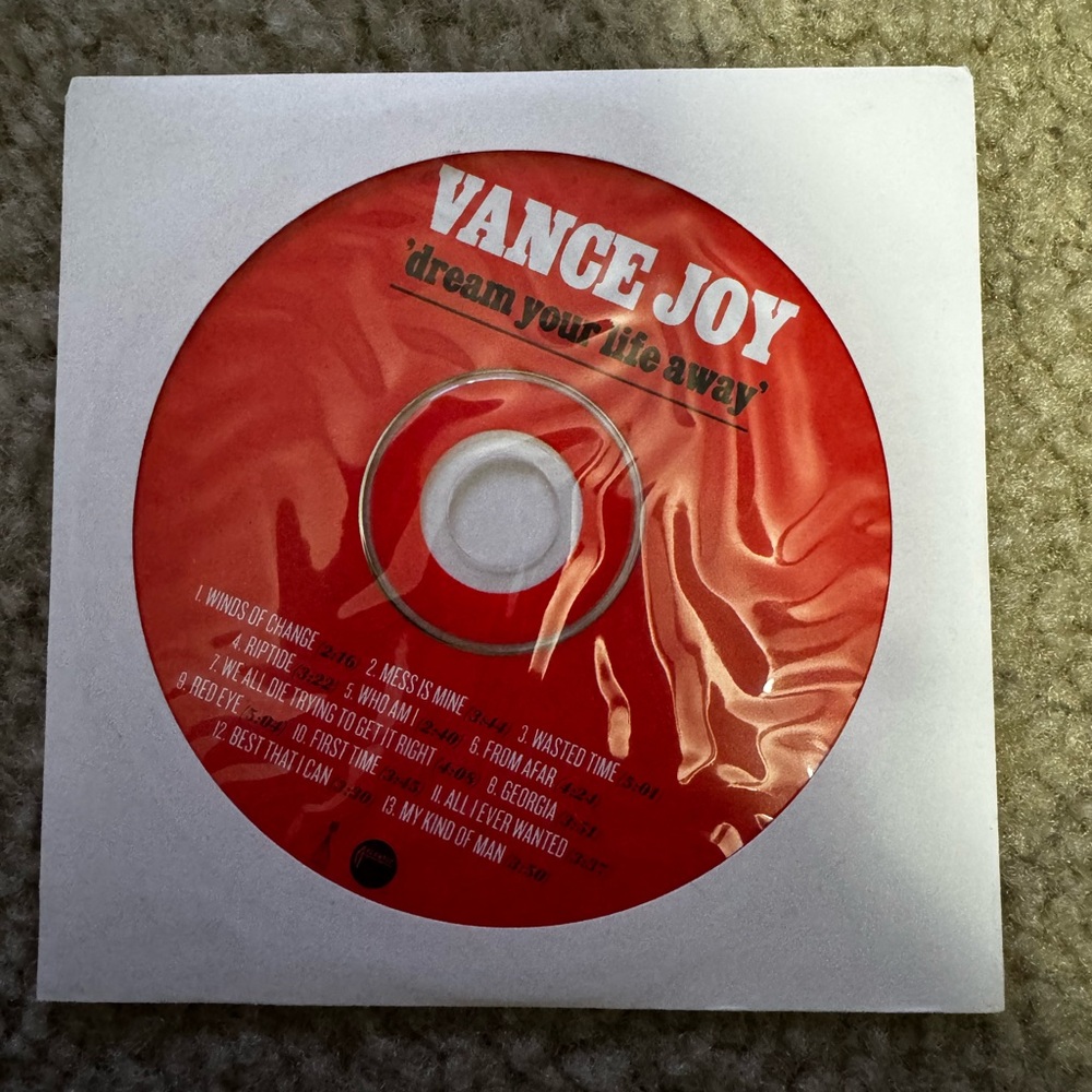 Vance Joy 'Dream Your Life Away' CD Album